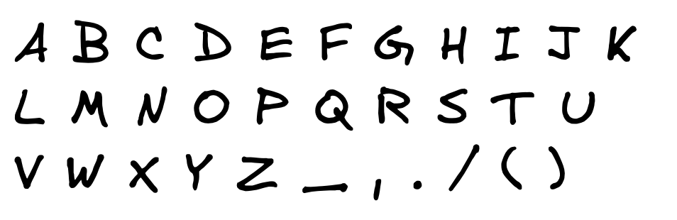 alphabet